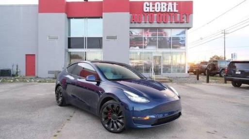 TESLA MODEL Y 2021 5YJYGDEF7MF248367 image